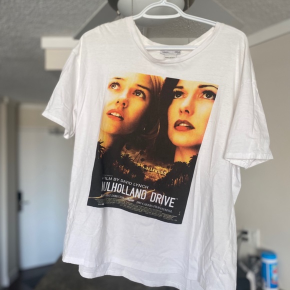 Zara Mulholland Drive white T-shirt size USA XL - Picture 2 of 4